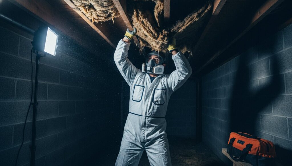 Removing Wet Insulation from Your Crawl Space: A Health-First Guide