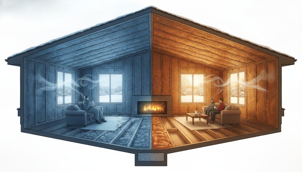 Why Is My Bonus Room So Cold in Winter? The West Michigan Homeowner’s Guide