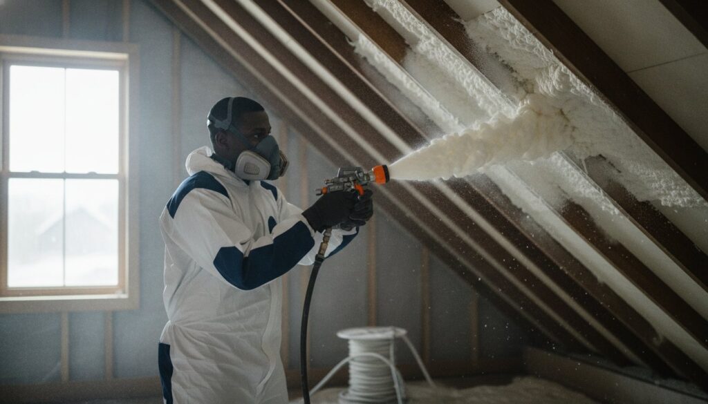 Attic Spray Foam Insulation in Michigan: A Health & Efficiency Guide (2026)