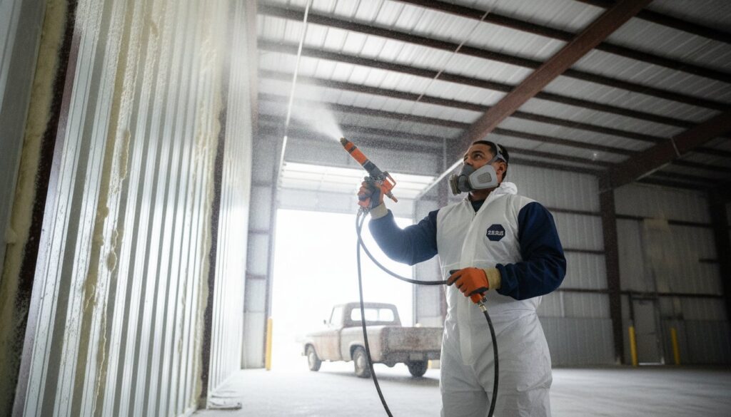 Spray Foam for Michigan Metal Buildings: 2026 Guide