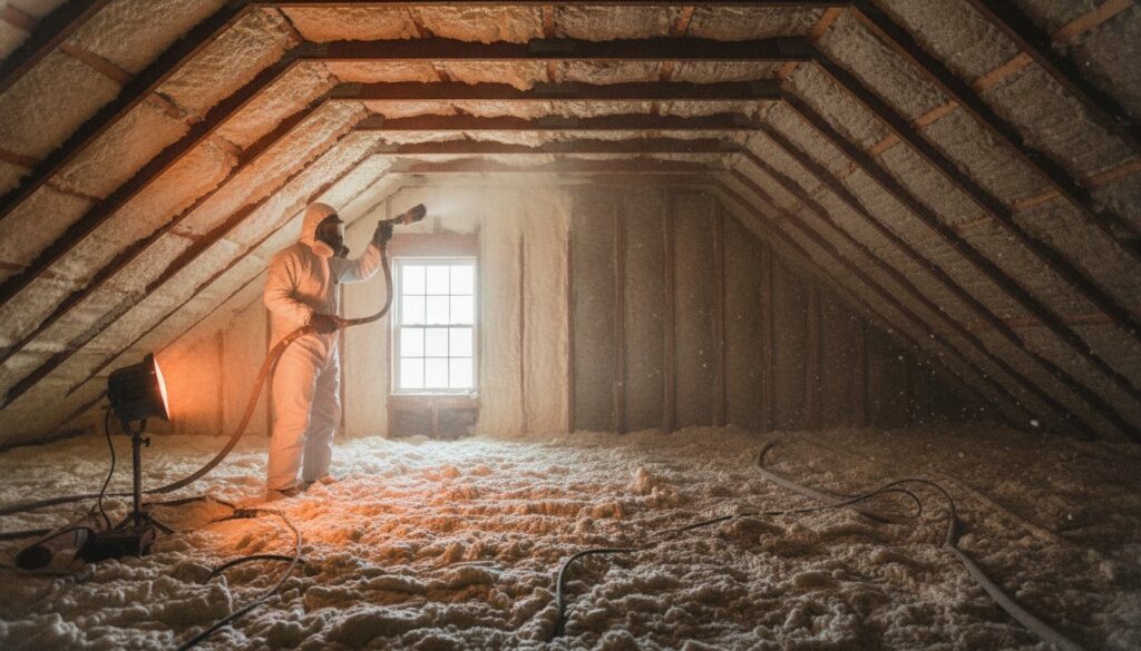 Spray Foam vs. Blown-In Insulation: Which is Best for Your Michigan Attic?