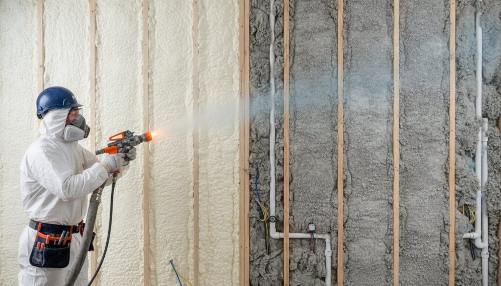 Spray Foam vs. Blown Insulation: Michigan Guide 2026