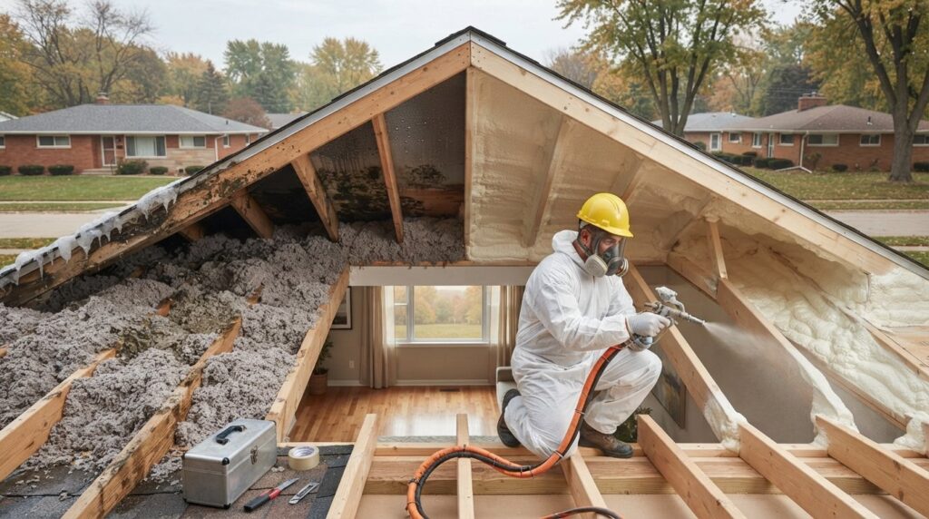 Low-Slope Roof Attic Insulation: Health Comparison Guide