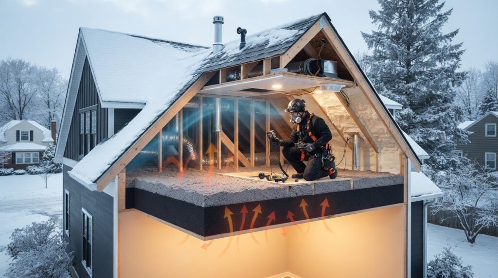 Attic Insulation to Prevent Heat Loss: Michigan Guide